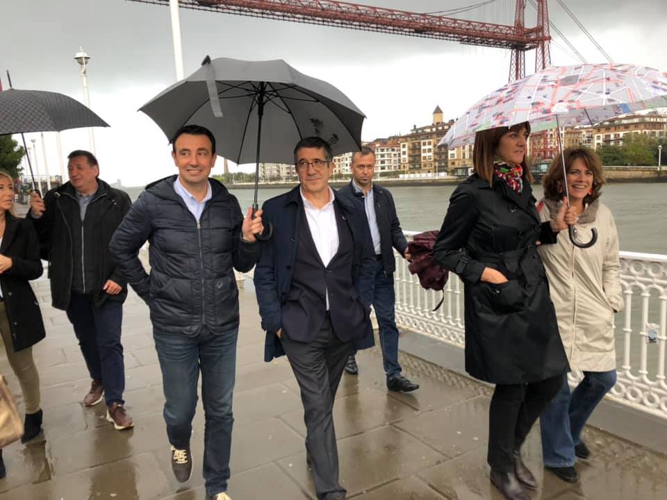 Dolores Delgado, acto político en Portugalete